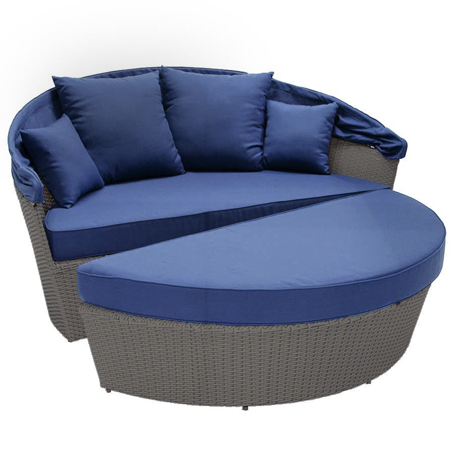 Blue Moon Bed with Canopy