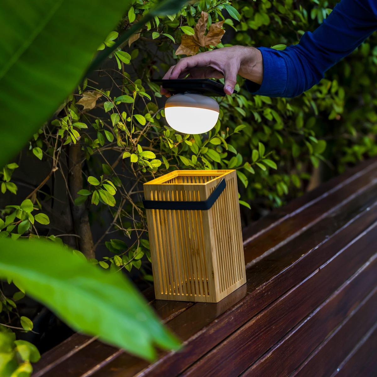 Newgarden Okinawa Solar & Rechargeable Lantern Lamp