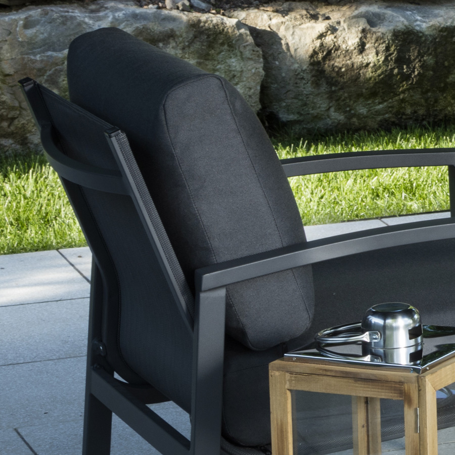 Four Piece Deep Seating Grey