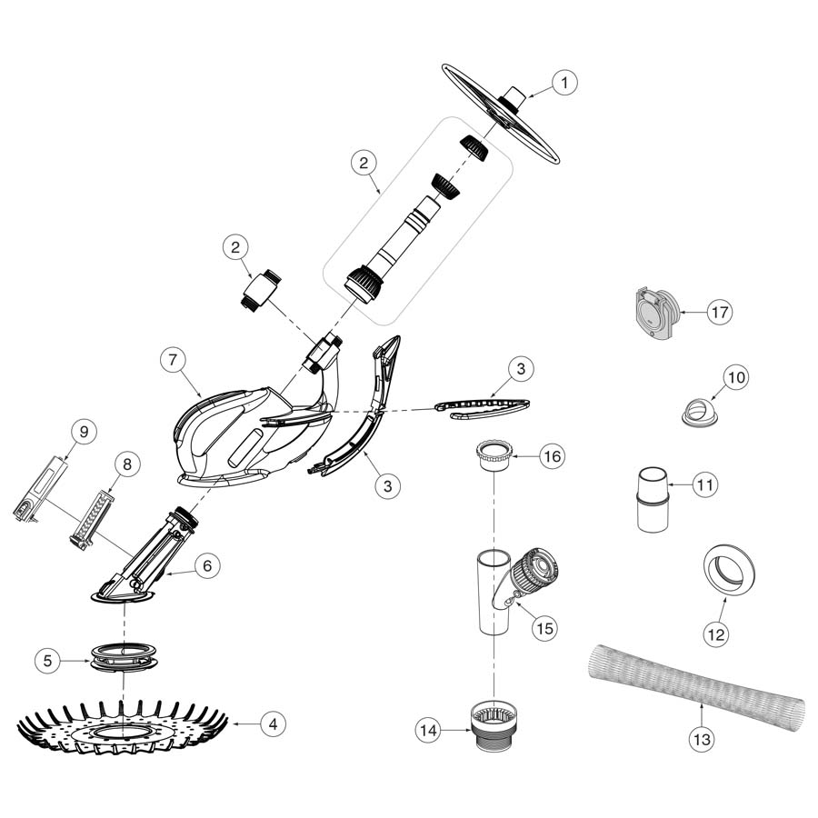 Pentair Cleaner Parts Kreepy Kruiser (2012Current)