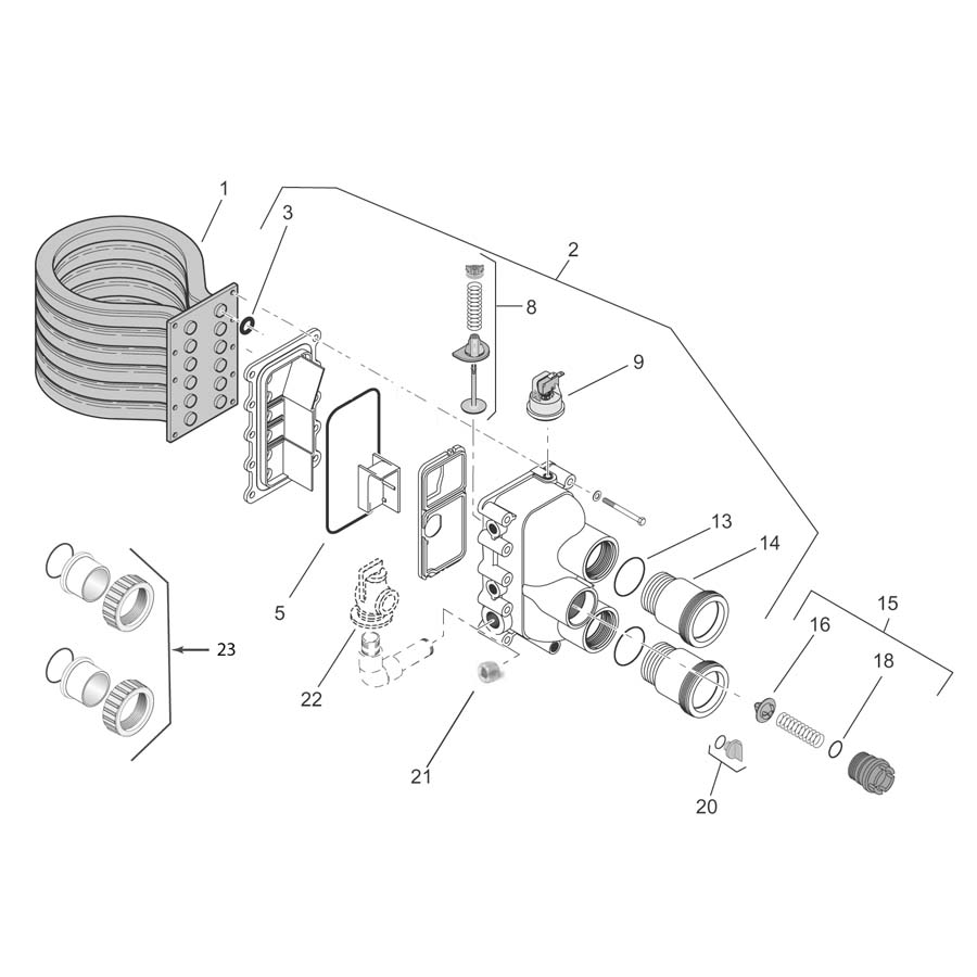 Pentair Heater Parts Mastertemp Water System