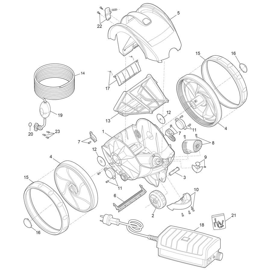 Polaris - Cleaner Parts - F9100 Sport (Discontinued)