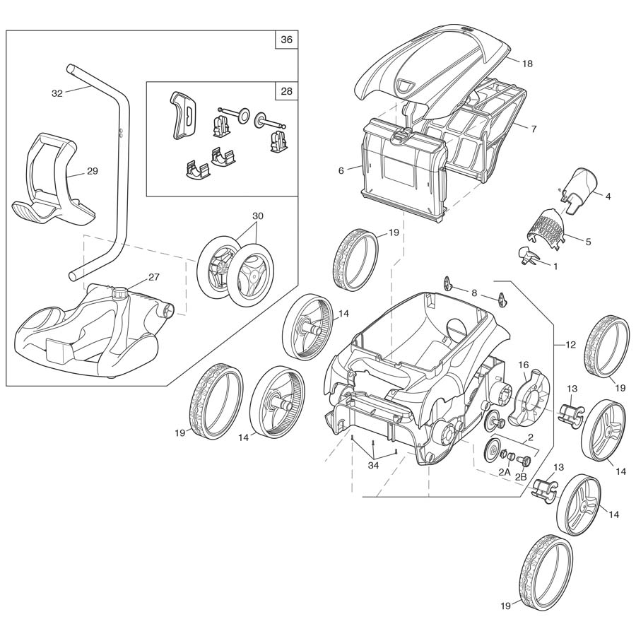 Polaris Cleaner Parts F945