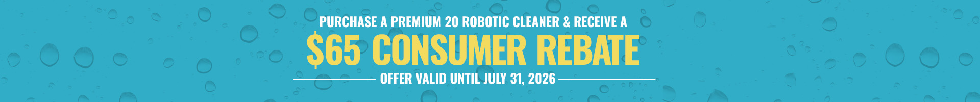 Maytronics Dolphin Premium 20 Robotic Pool Cleaner Rebate