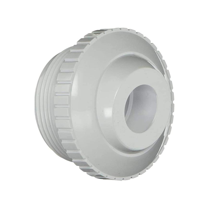 Swimming pool return jet directional eyeball with store ring