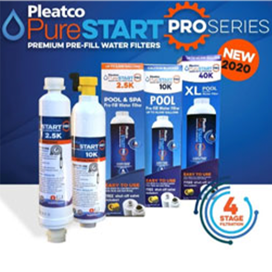 Pleatco PureStart Pro PreFill Filter (2.5k40k)