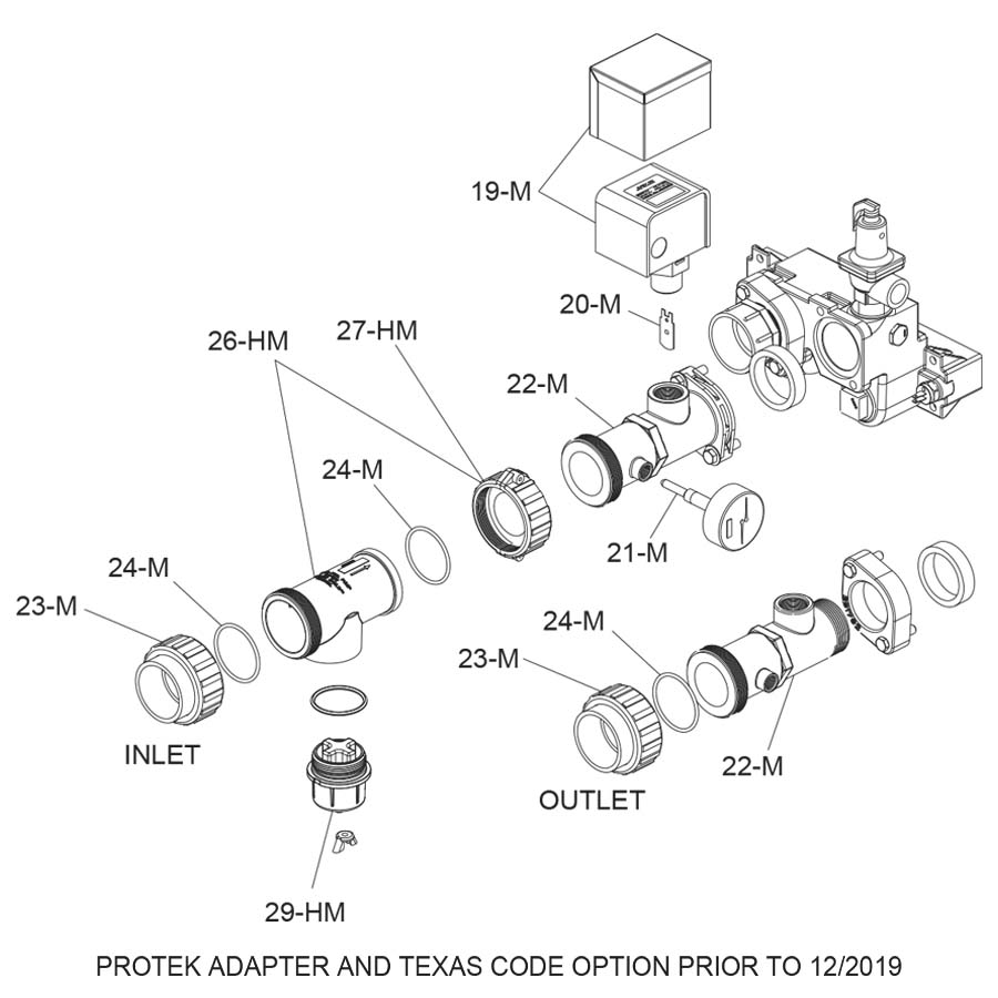 Raypak - Heater Parts - R206A - R406A