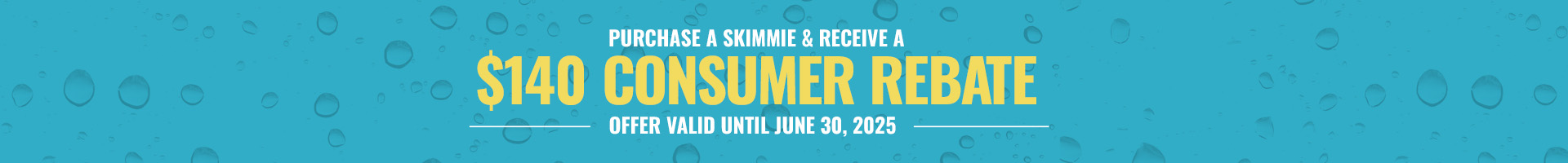 Skimmi Surface Cleaner Rebate