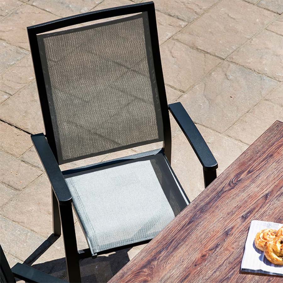 Sling Dining Chair Grey