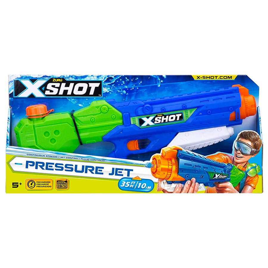 Water Warfare Pressure Jet Zuru XShot TOY56100 Pioneer Family Pools