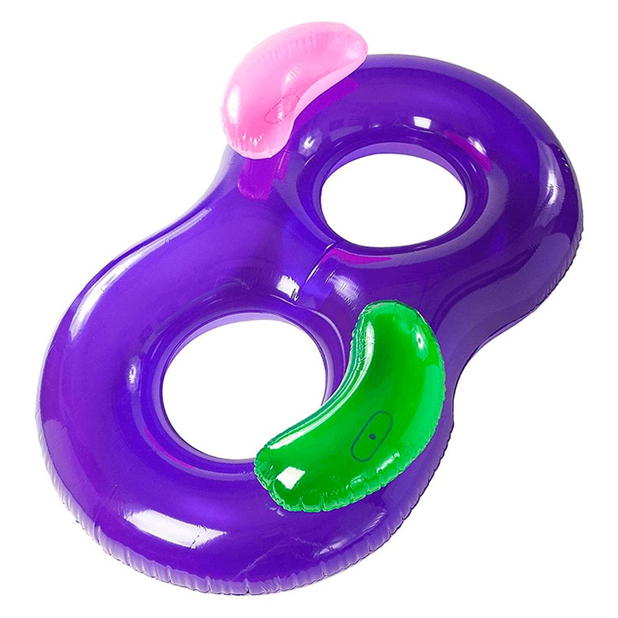 Double Ring Lounger Swimline TOY90412 Pioneer Family Pools