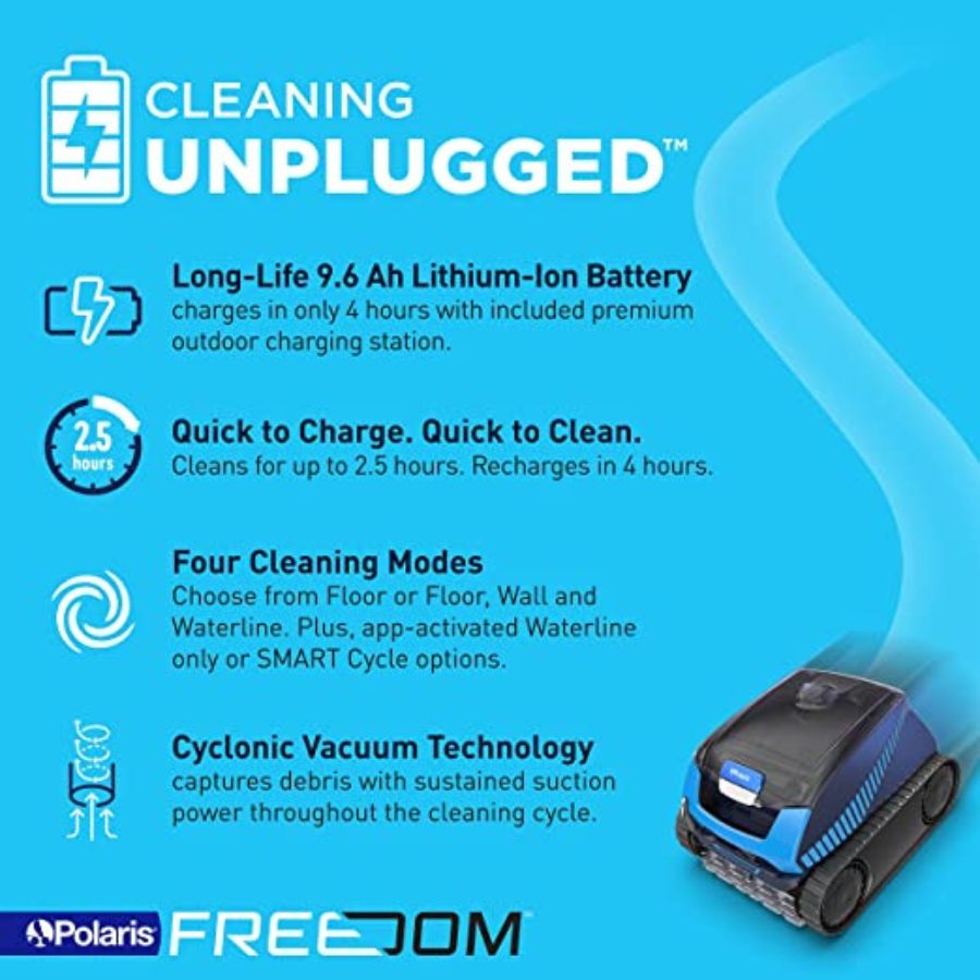 Polaris Freedom Cordless Robotic Pool Cleaner