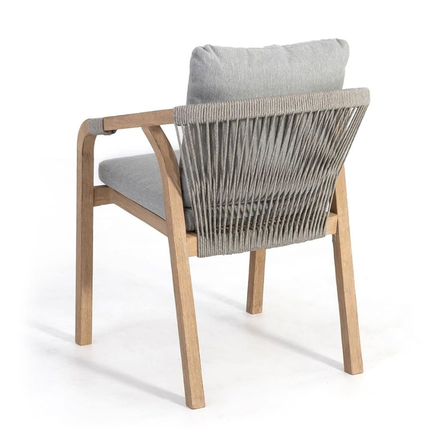 Rimini Dining Chair Teak/Cord